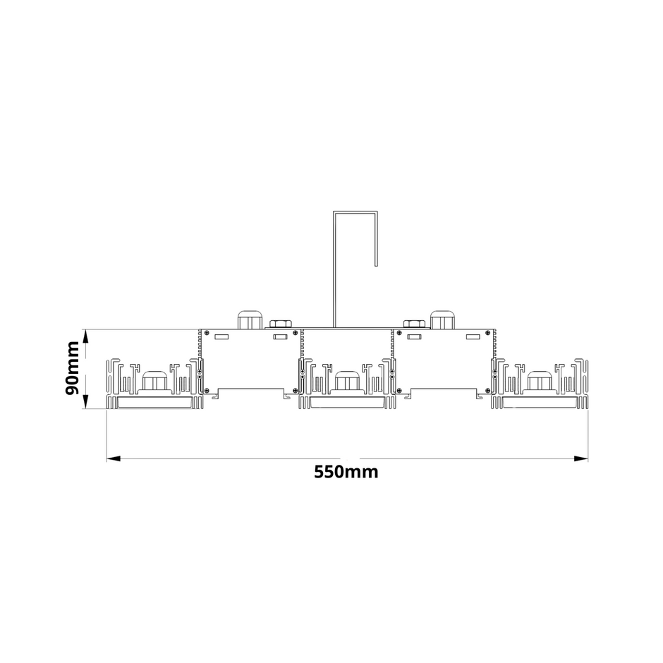 MOD65-C3 LED High Bay (90-180W)