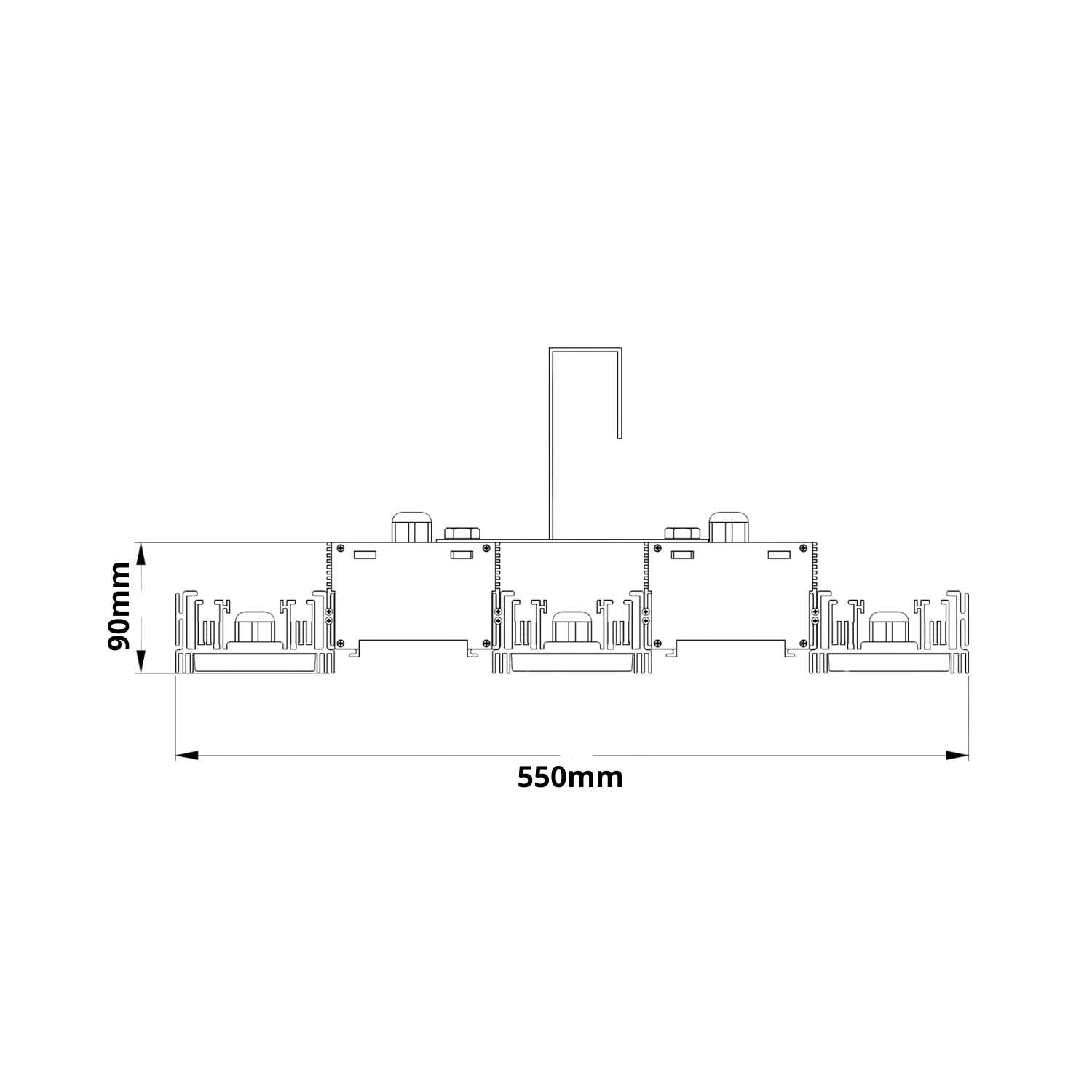 MOD65-C3 LED High Bay (90-180W)
