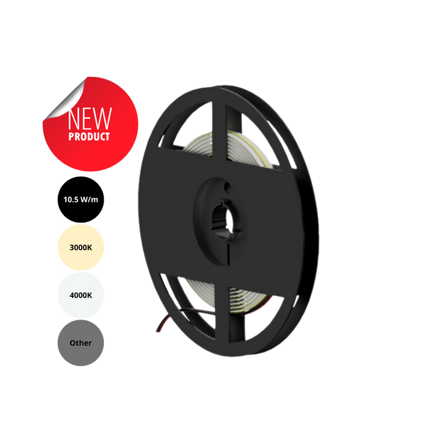 24V COB-LED Strip 10.5W/m (IP20)
