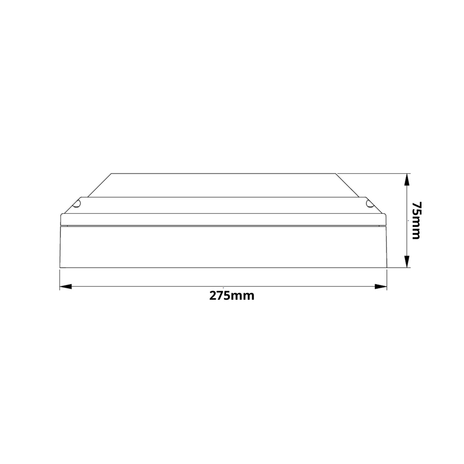 Auge LED Bulkhead (12-16W)