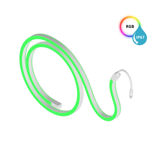 24V RGBW LED Astroflex 9.6W/m (IP67)