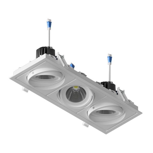 DLV-R Gimbal Triple LED Downlight (12-29W P/M)