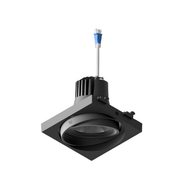 DLV-R Gimbal Single LED Downlight (12-29W P/M)