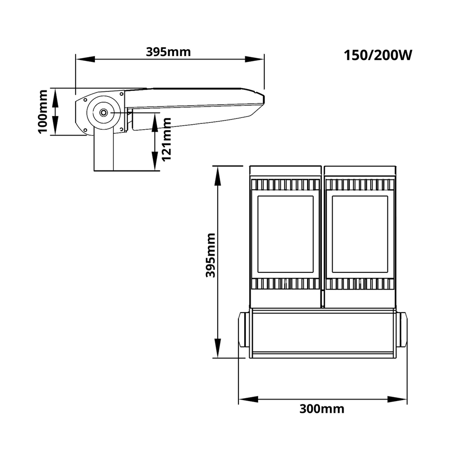 Larvik LED Floodlight Range (30-300W)