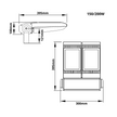 Larvik LED Floodlight Range (30-300W)