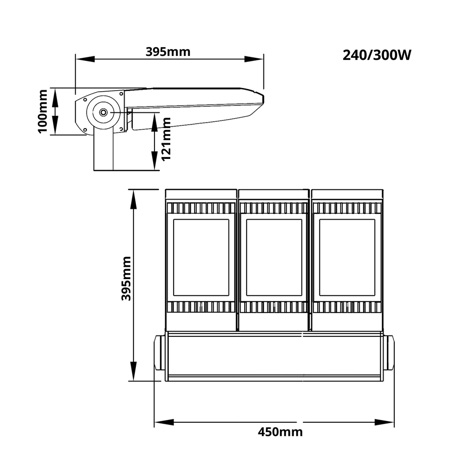 Larvik LED Floodlight Range (30-300W)