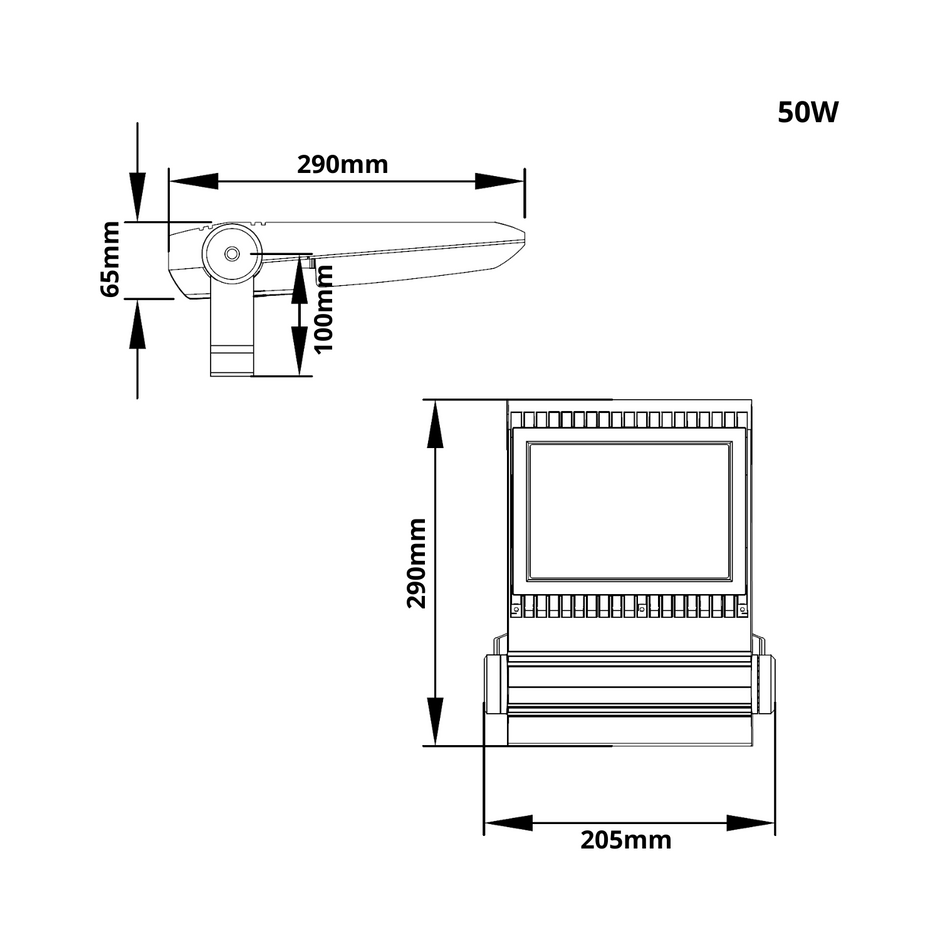 Larvik LED Floodlight Range (30-300W)