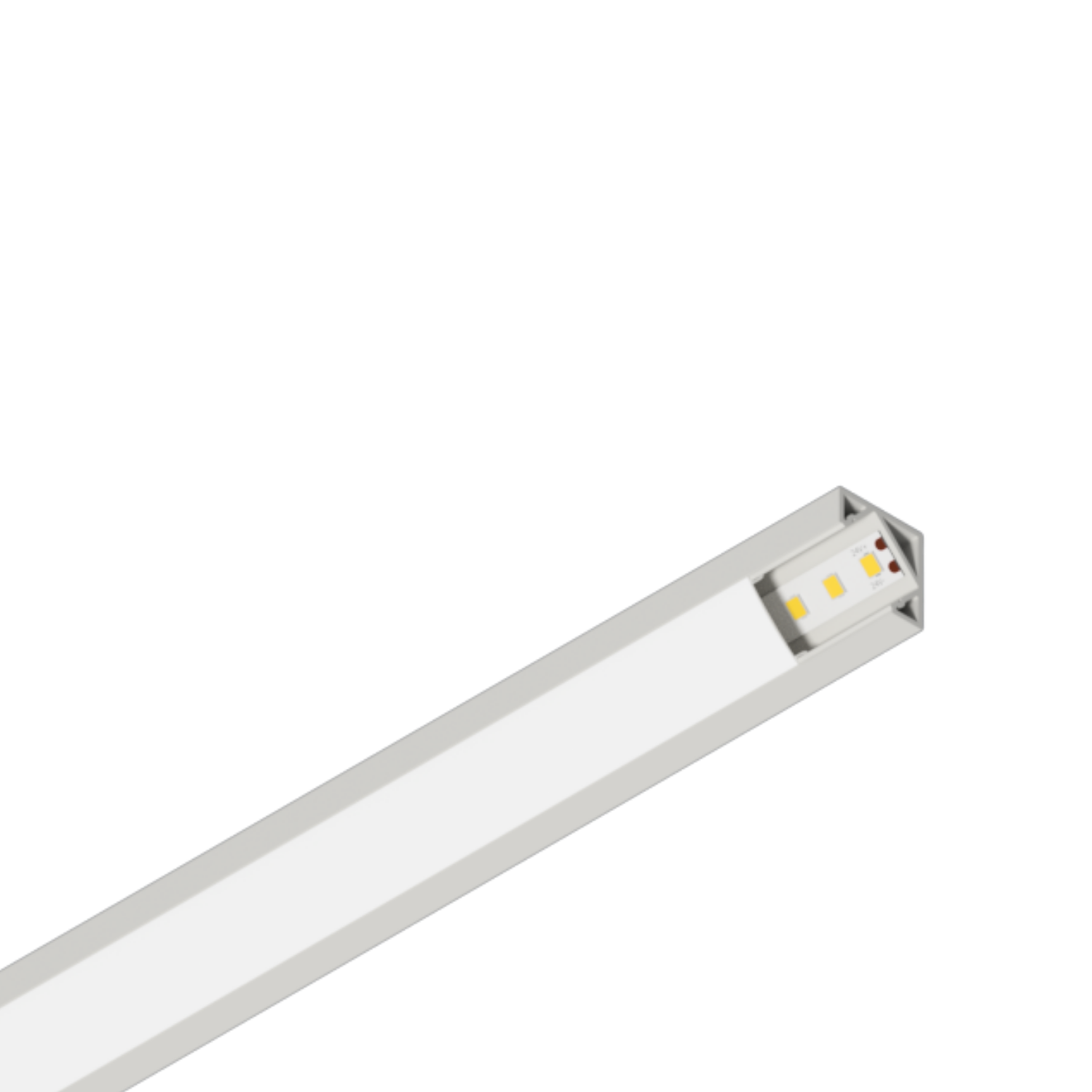 LCF1818 Corner Surface Extruded Aluminium Mini Profile (18x18mm)