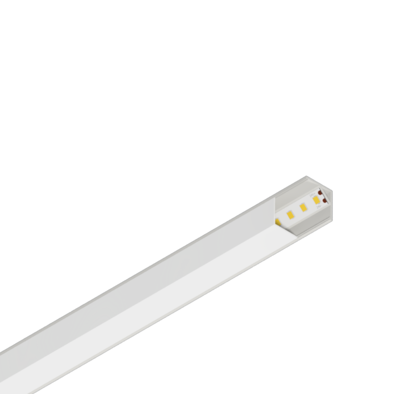 LCQ1616 Corner Surface Extruded Aluminium Mini Profile (16x16mm)