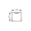 LS1715 Surface Extruded Aluminium Mini Profile (17x15mm)