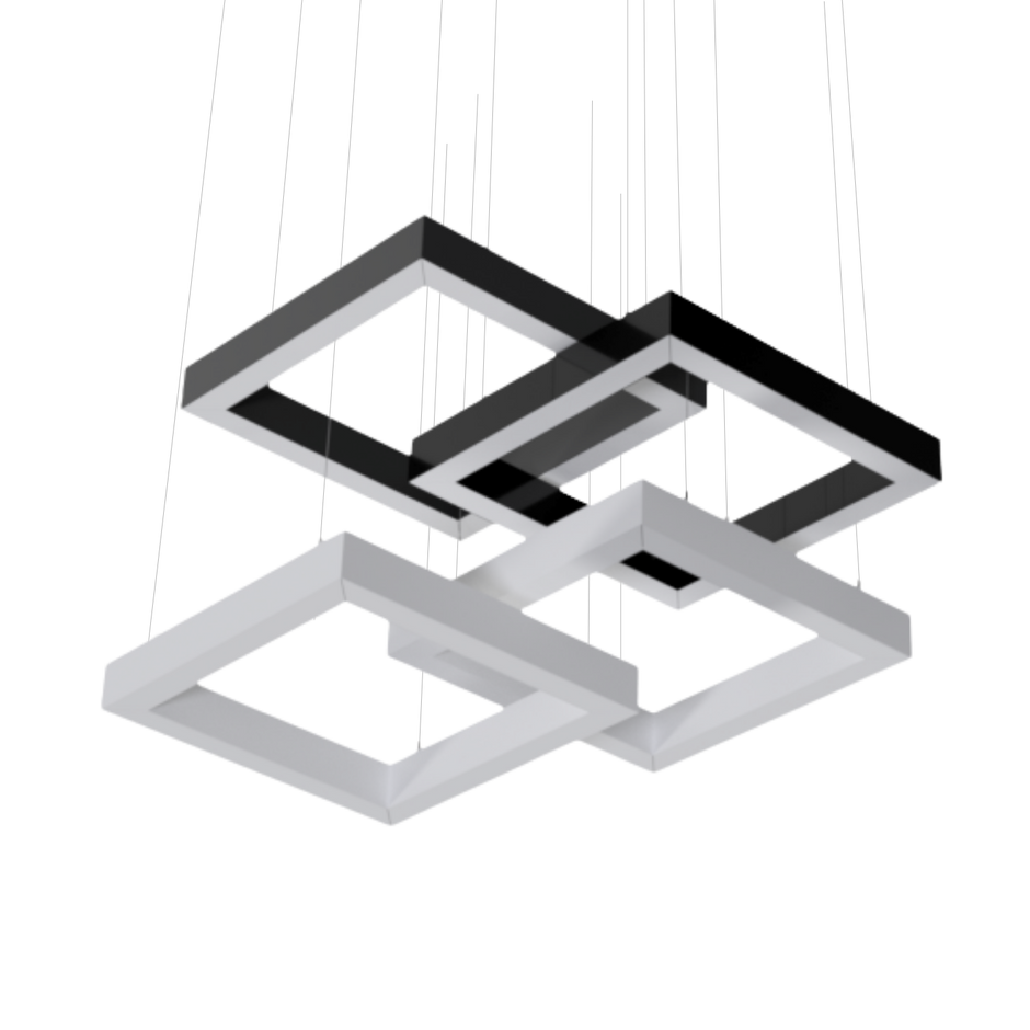 Square Recetangular Light LSS5075 Square/Rectangle LED Linear Lighting (15-41W/m) – THE LIGHTING ...