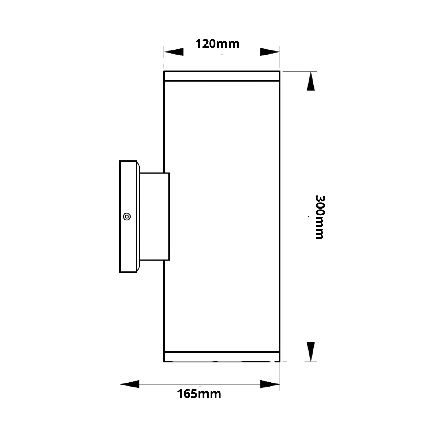 Scallop-2 UP/Down LED Wall Light (2 x 12-17W)