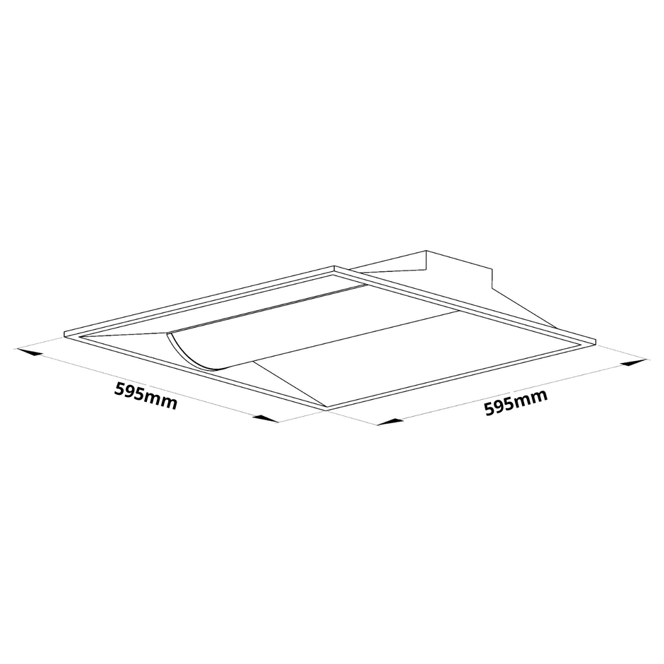 Soho-1 - Recessed Modular LED Panel  (22-46W)