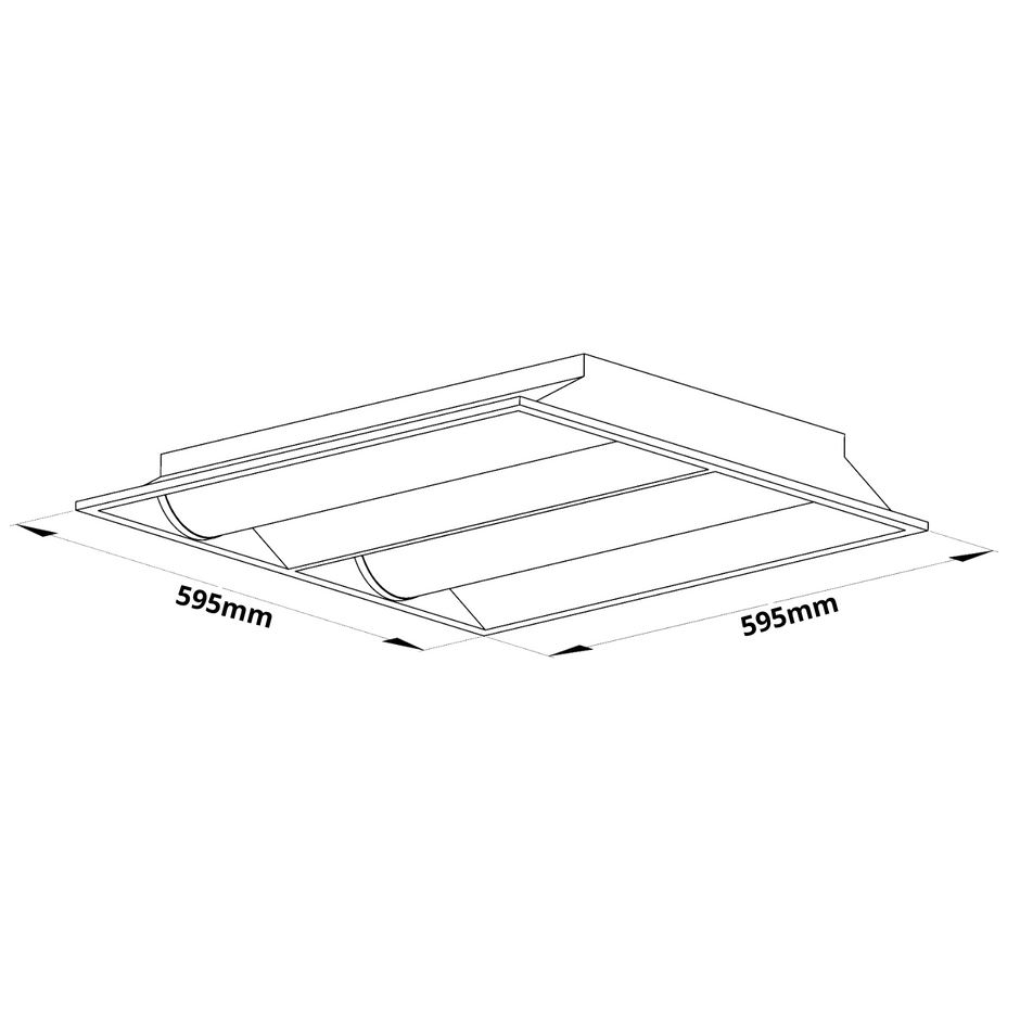 Soho-2 - Recessed Modular LED Panel  (22-46W)