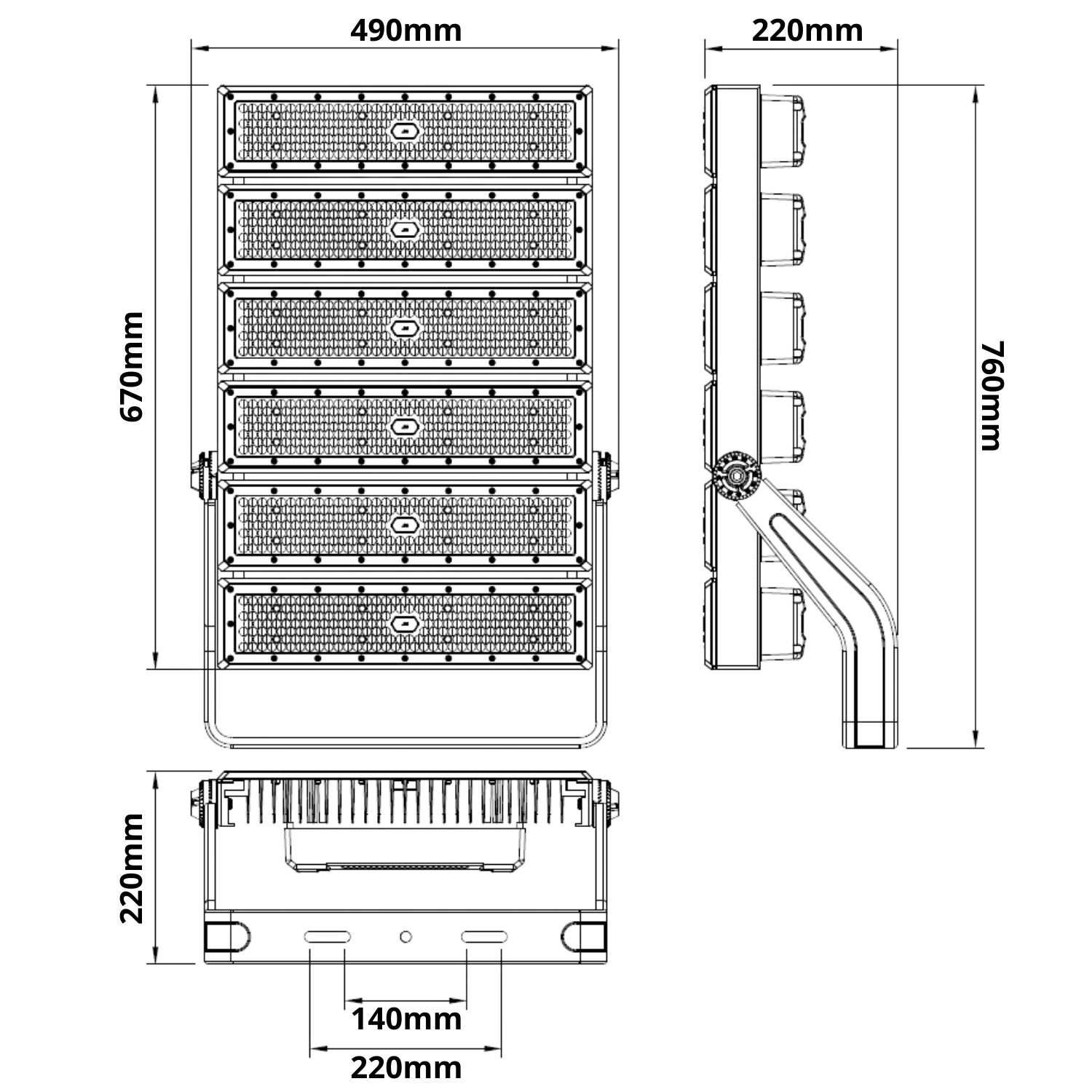 Stadia Floodlight Range (200-1200W)