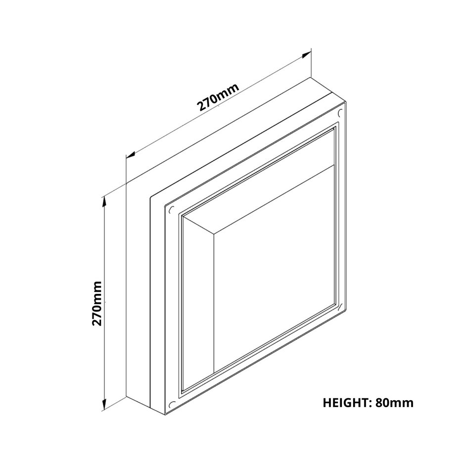 Titan LED Bulkhead (12-18W)
