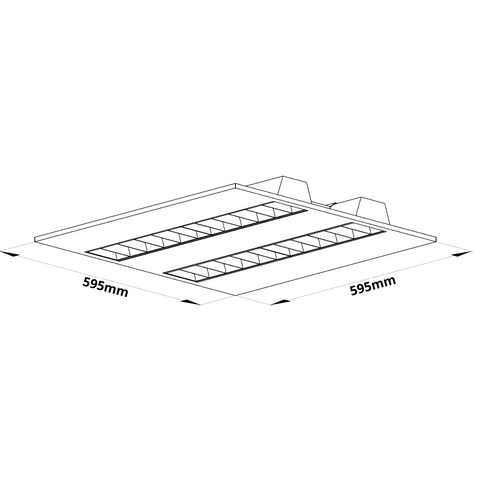 Trafalgar - Recessed Modular LED Panel  (22-46W)