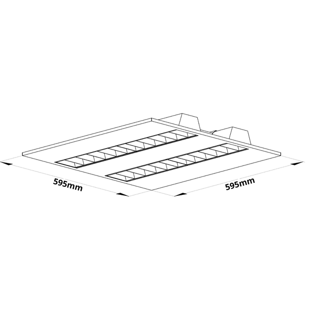 Trafalgar - Recessed Modular LED Panel  (22-46W)